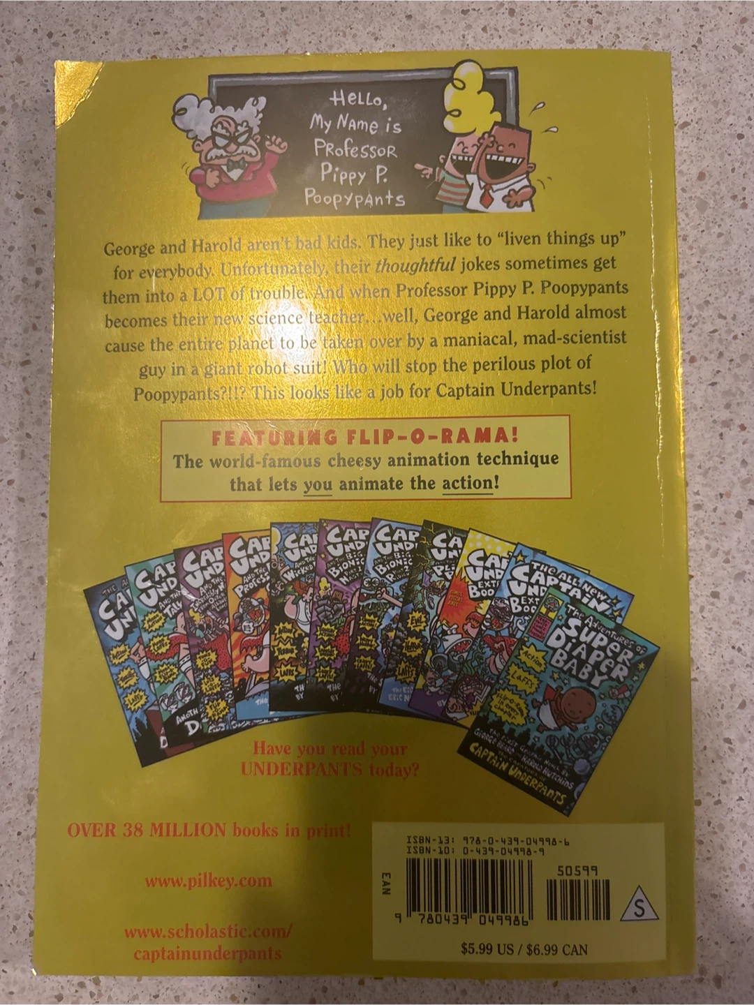 Captain Underpants and the Perilous Plot of Professor Poopypants - photo 2