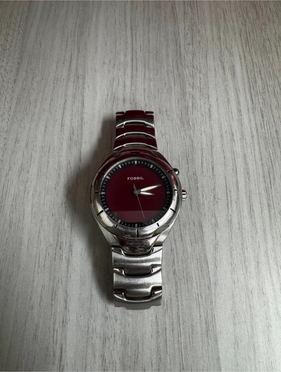 Fossil Men's Watch - Red Dial