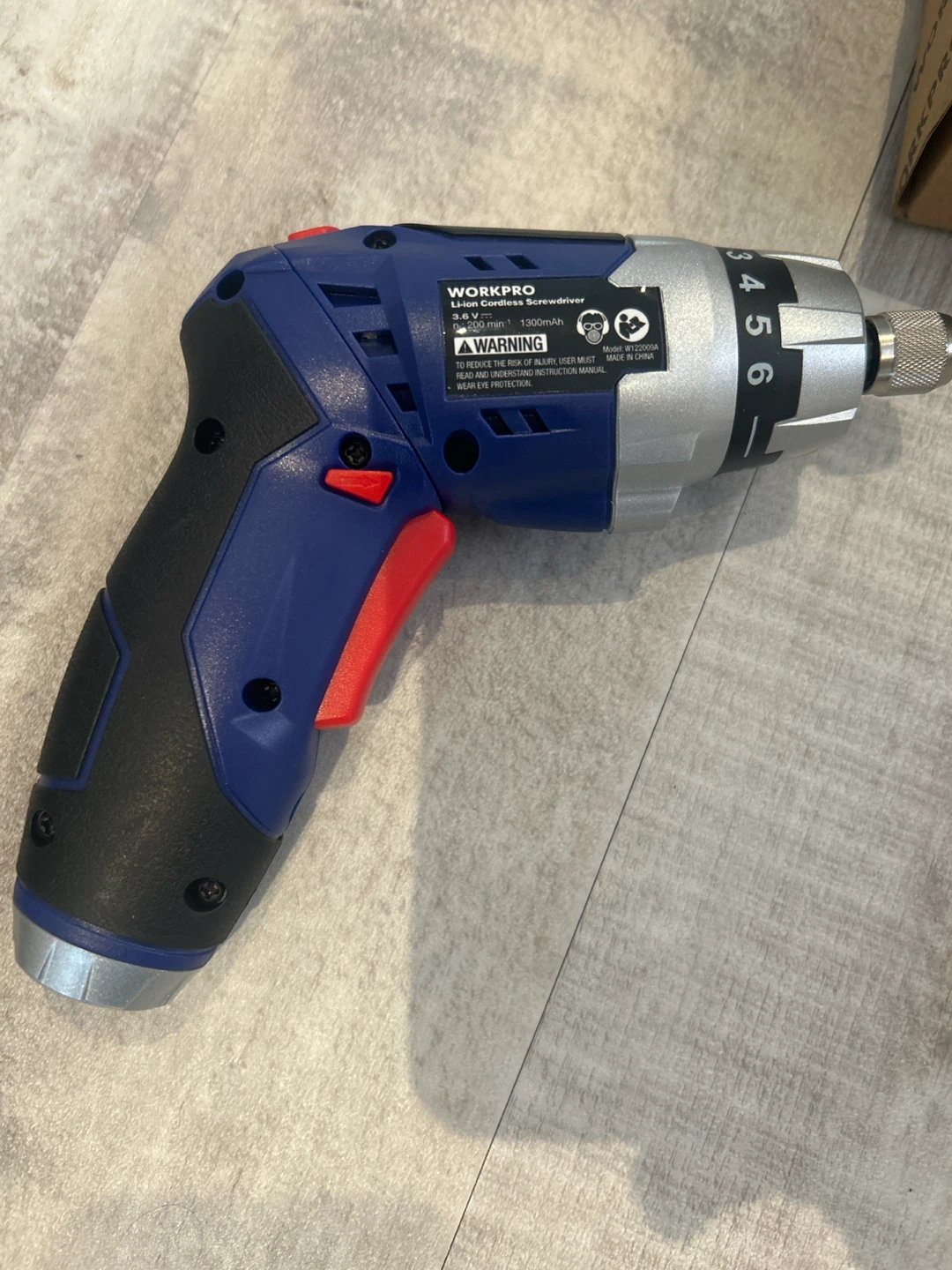 WORKPRO Cordless Electric Screwdriver with Bit Set - photo 5