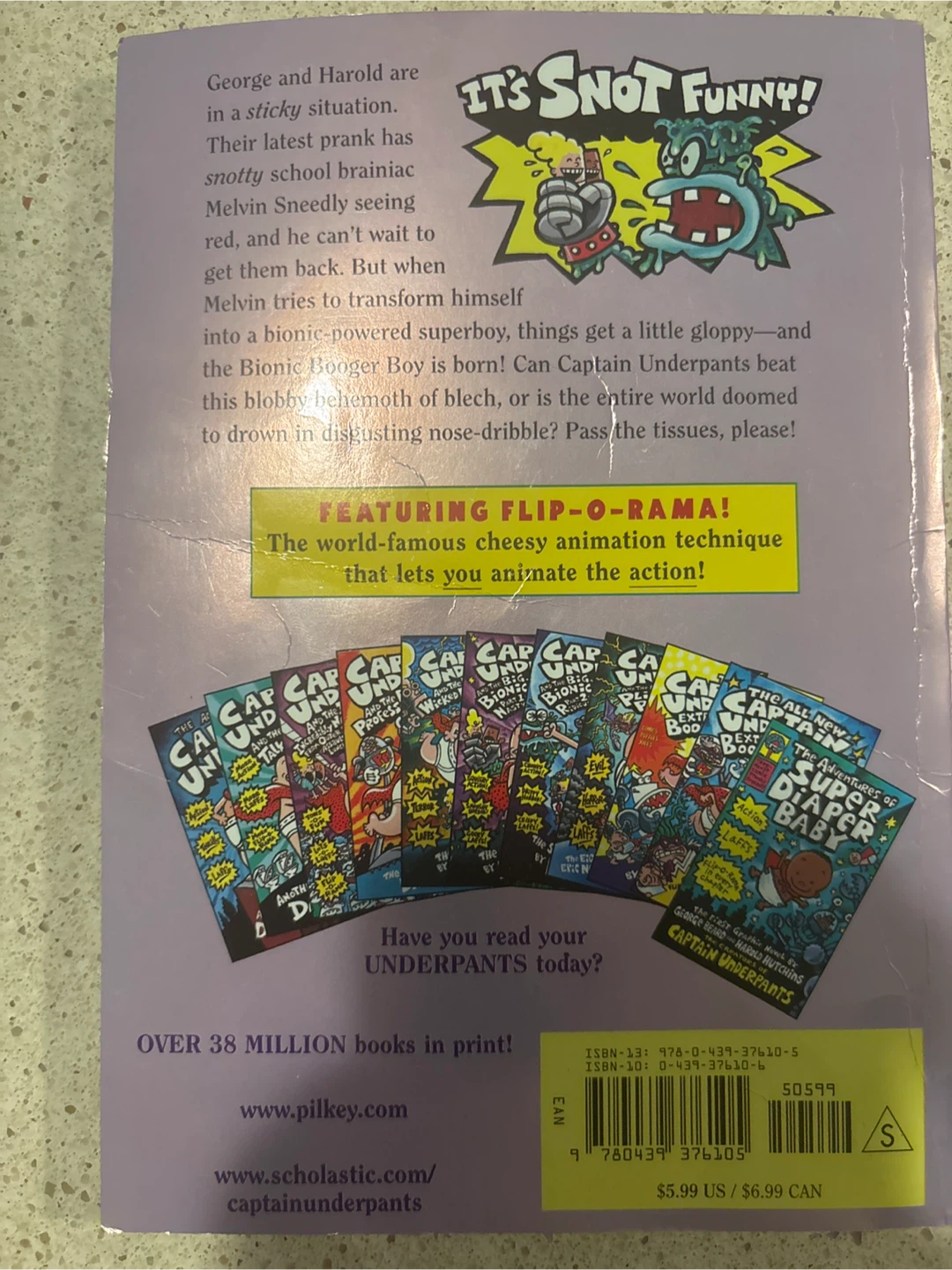 Captain Underpants (Book 6) - photo 2