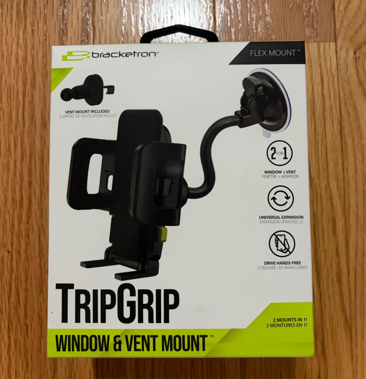 Bracketron TripGrip Window & Vent Mount