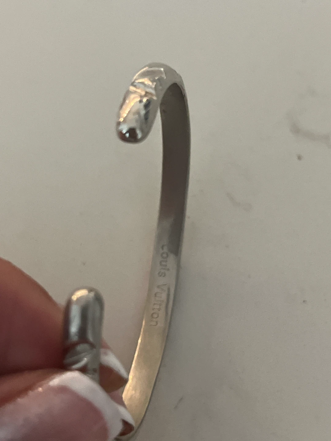 Silver Cuff Bracelet louis inspired - photo 3