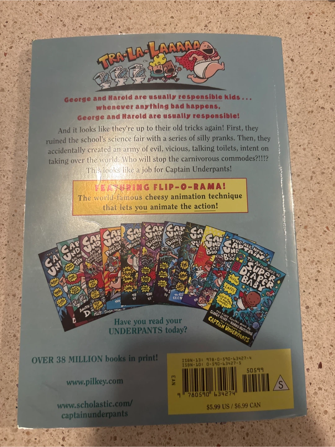 Captain Underpants and the Attack of the Talking Toilets - photo 2