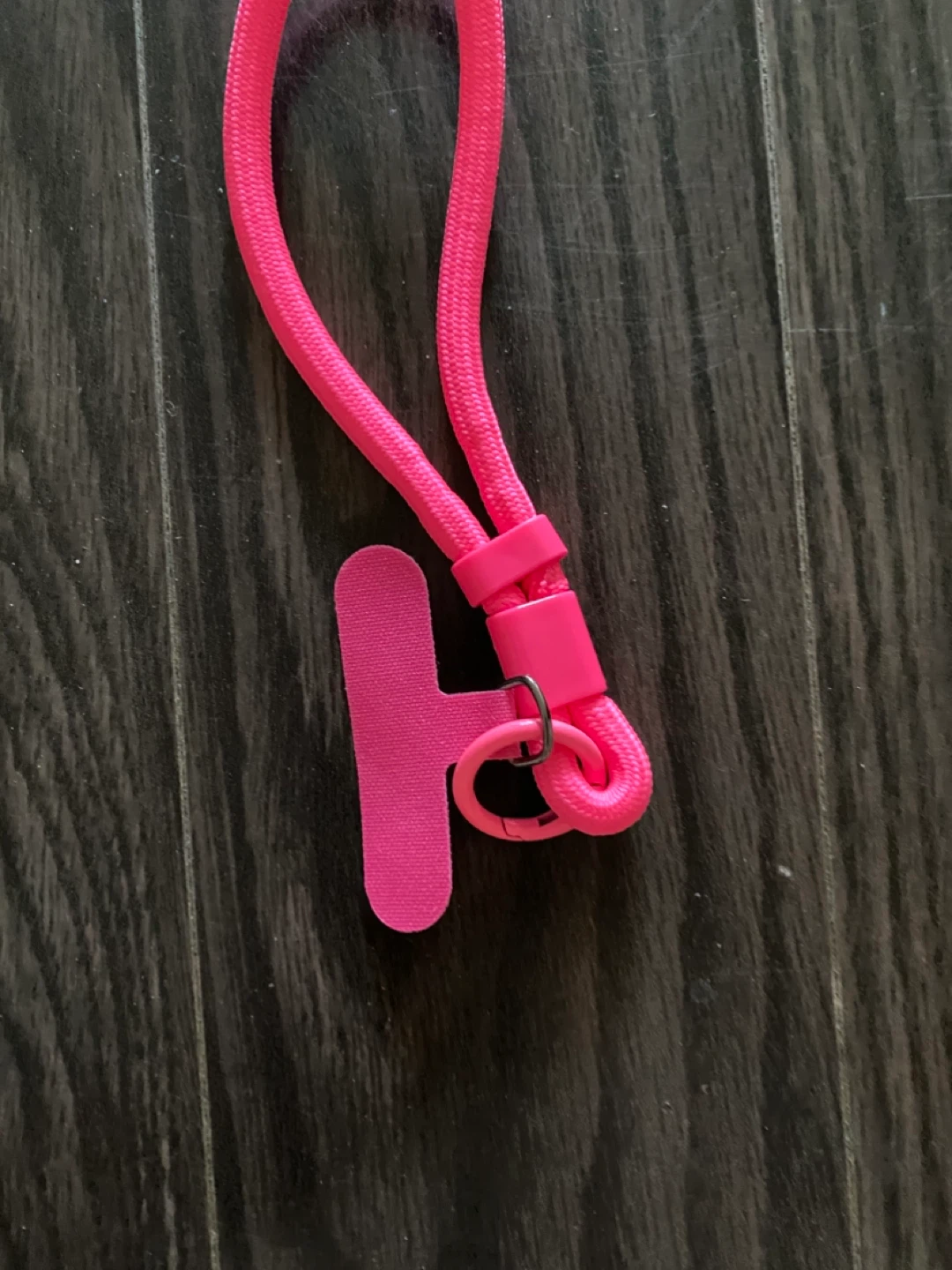 Bright Pink Phone Lanyard Charm - photo 2