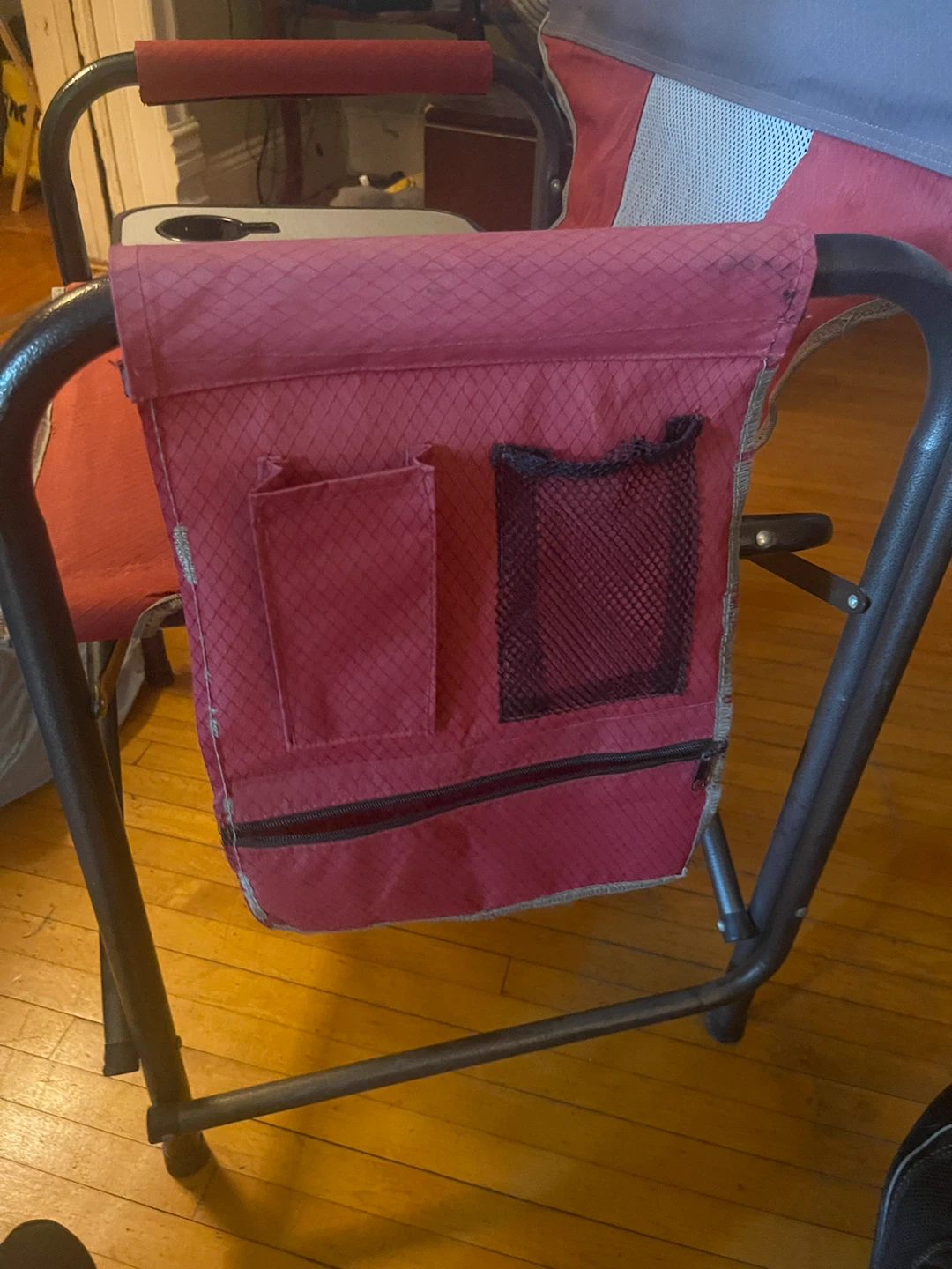 Folding Camping Chair with Side Table - photo 2