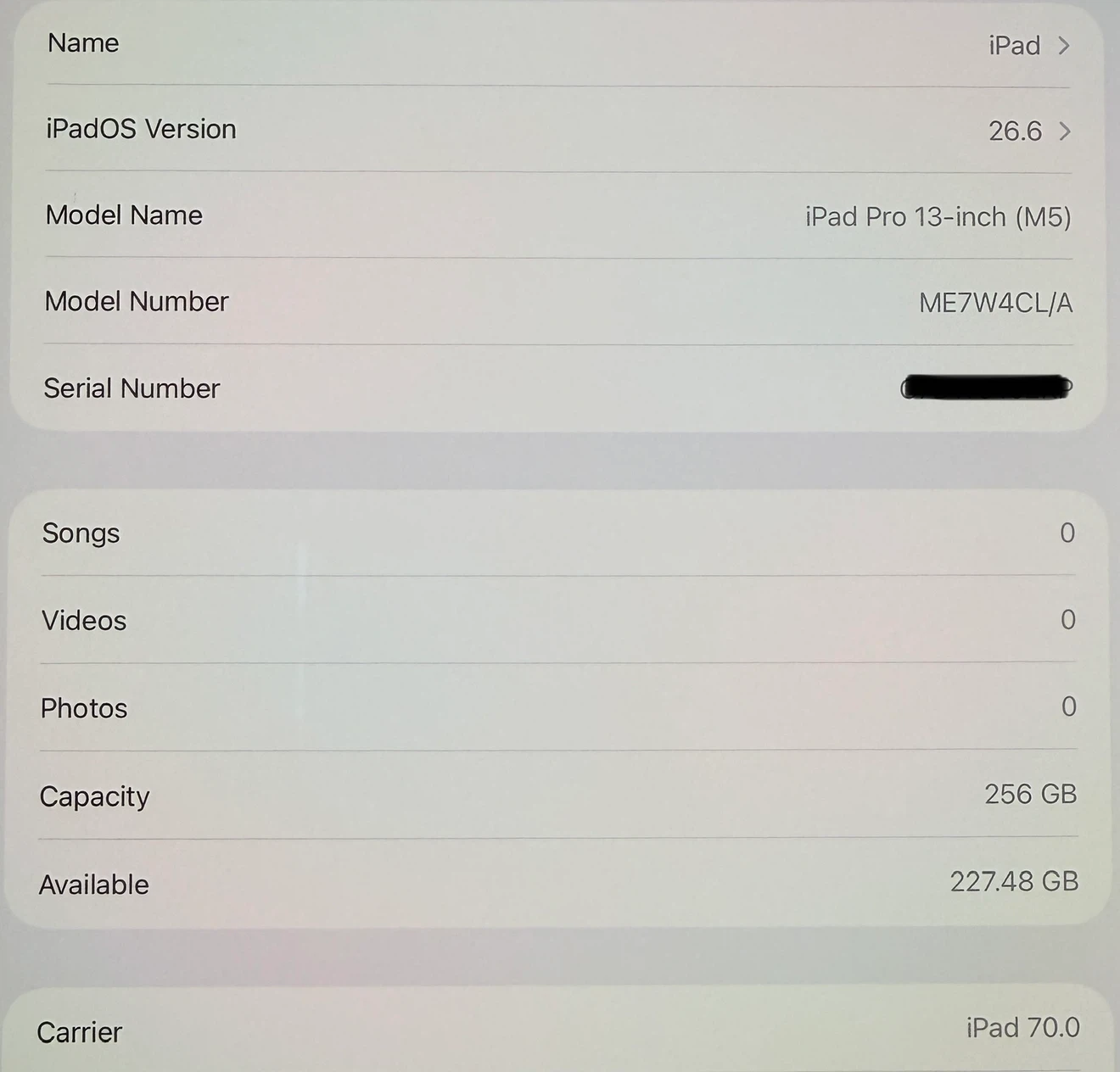 M5 / IPad Pro 13" / 256GB / Wifi + Cellular / Warranty - photo 3