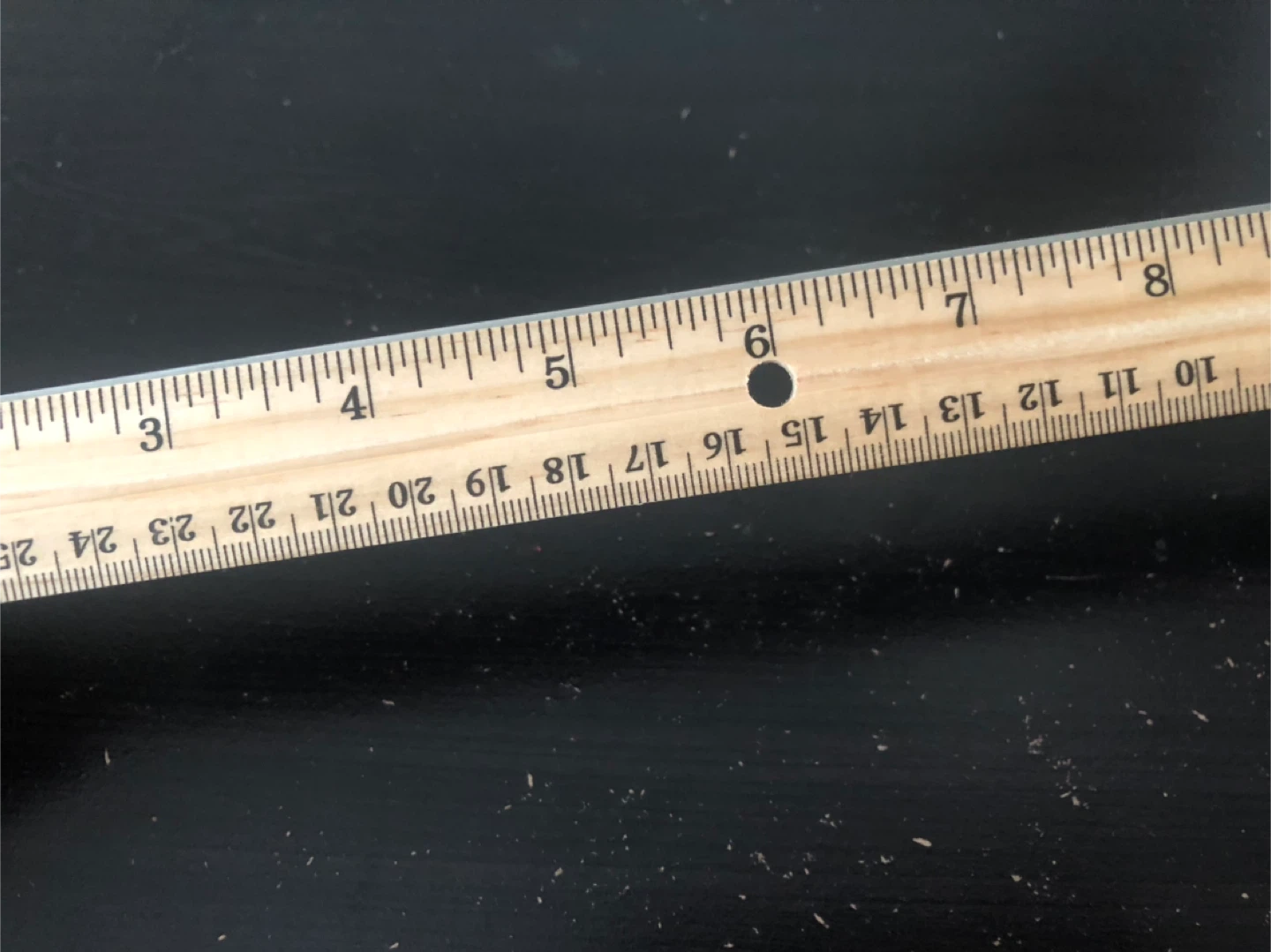 Staples 12in Wooden Ruler - photo 2