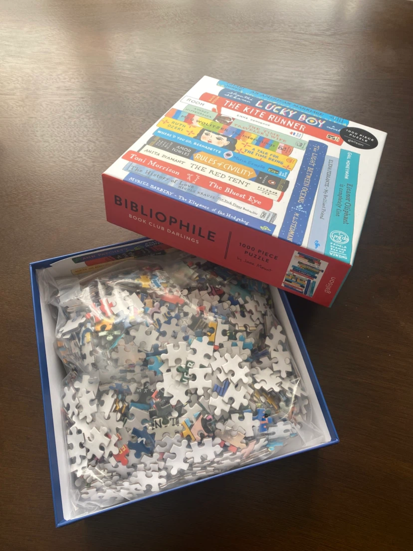 Galison Bibliophile Book Club Darlings 1000 Piece Puzzle - photo 2