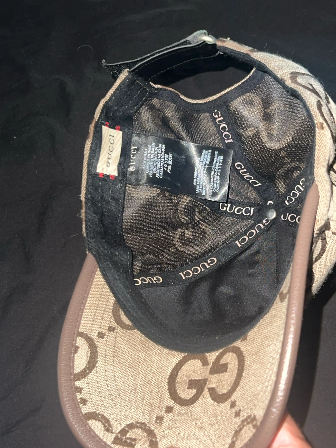 GUCCI GG Monogram Baseball Cap - photo 2