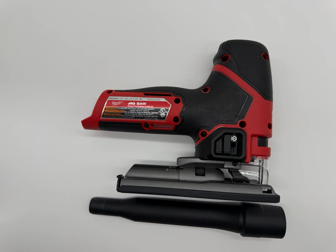 Milwaukee M12 12V FUEL Cordless Jig Saw 2545-20 Tool Only - photo 3