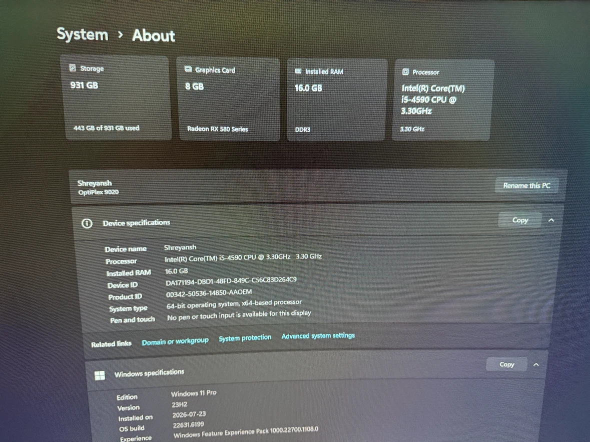 Gaming PC - Intel i5-4590, 16GB RAM, Amd Rx580 8gb graphic card - photo 4