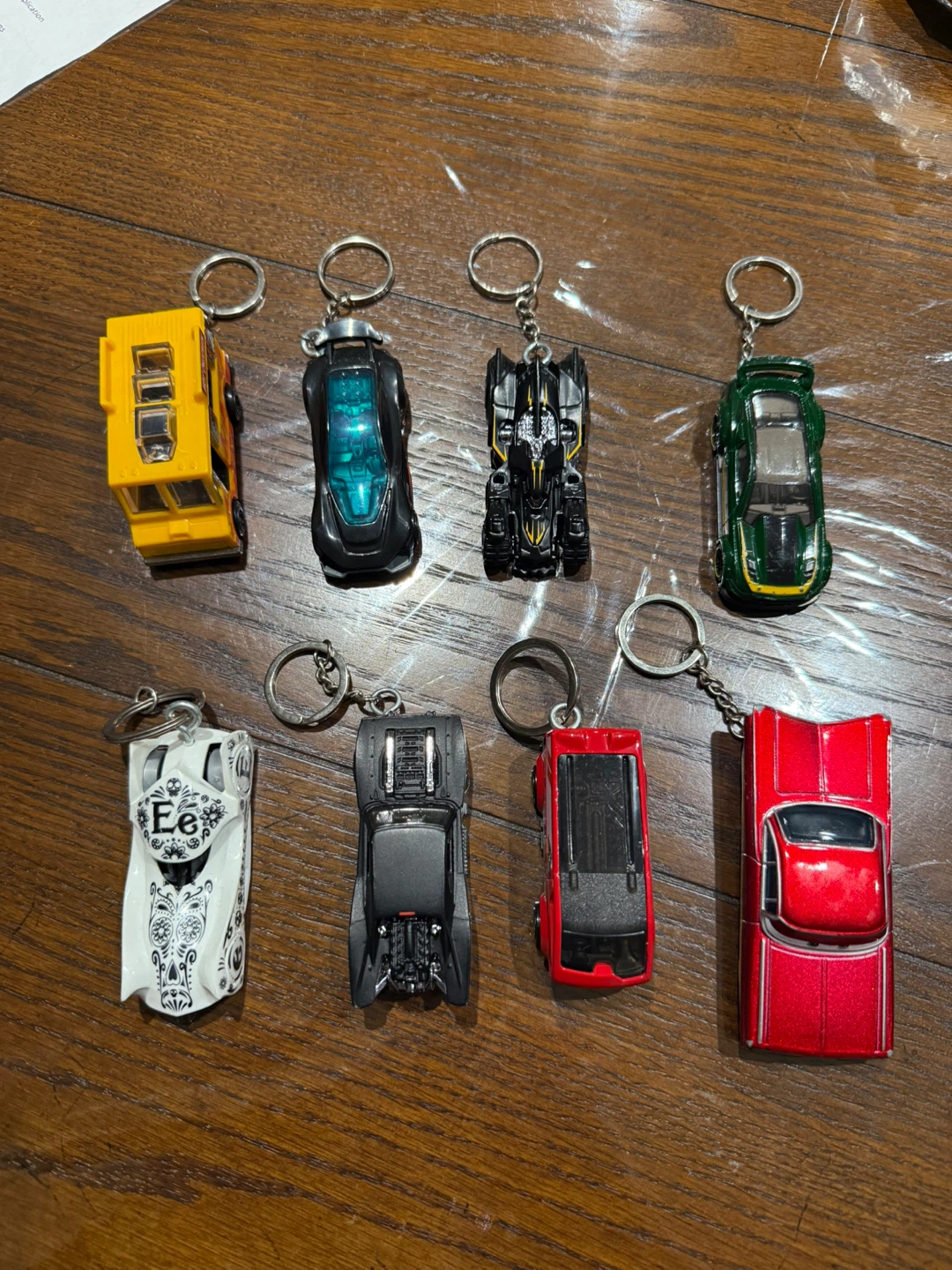 Hot wheels keychain