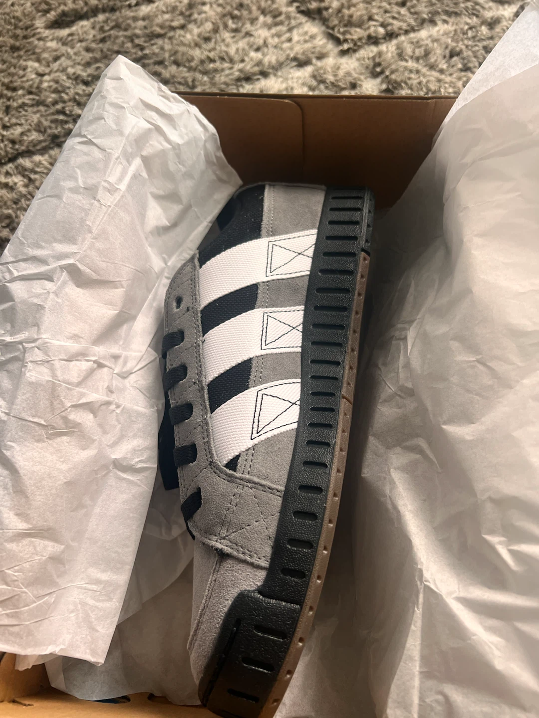 Adidas LWST Sneakers Grey Black White Size 8.5 - photo 2