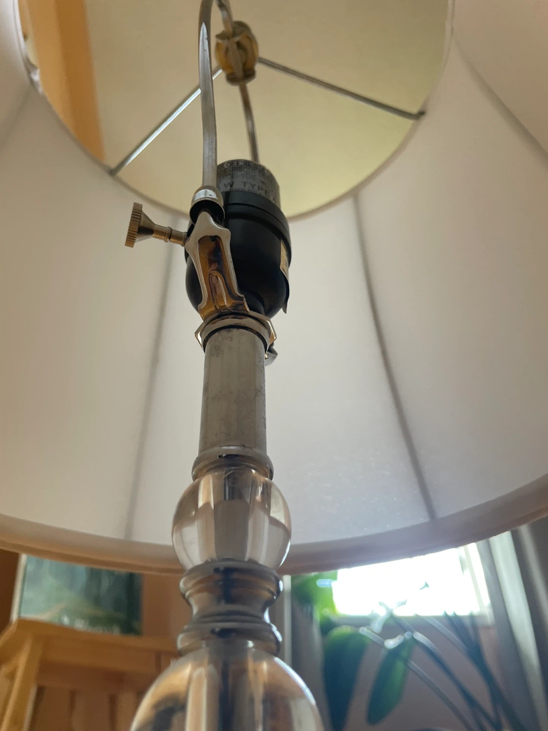 Table Lamp with Glass Beads - photo 3