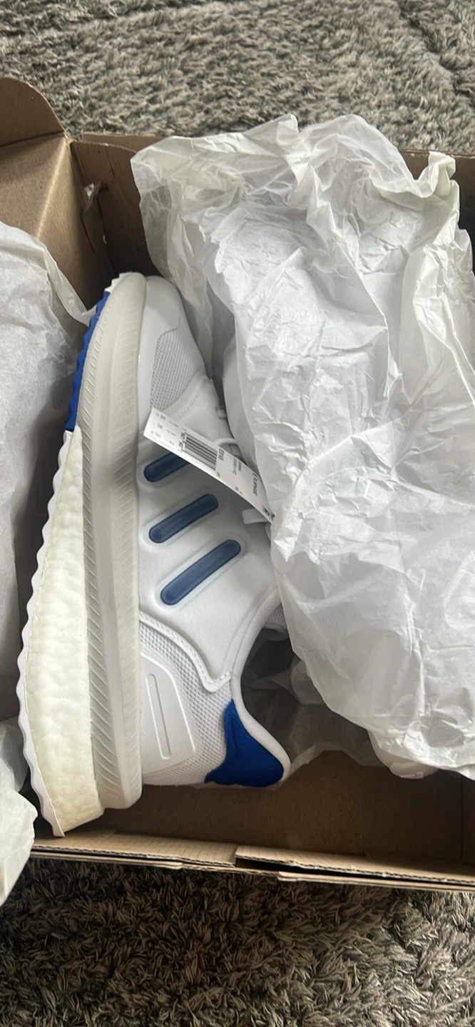 Adidas LWST Running Shoes - White/Blue - Size 8.5 - photo 2