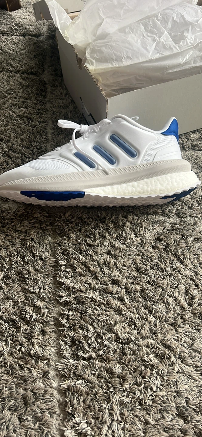 Adidas LWST Running Shoes - White/Blue - Size 8.5 - photo 5