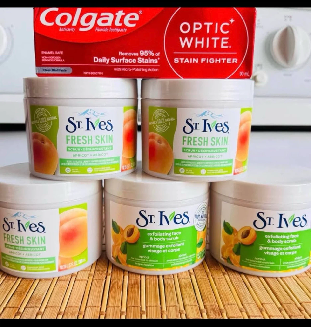 St. Ives Fresh Skin Apricot Scrub (Set of 4)