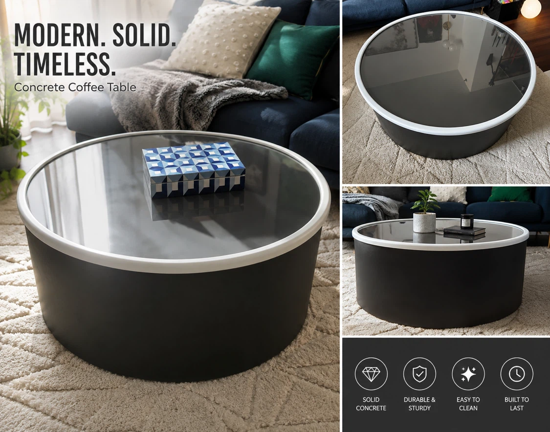Concrete Coffee Table