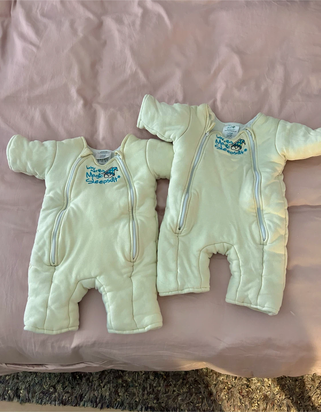 4 ($5/EACH!!!) Baby Merlin Magic Sleepsuits - photo 2