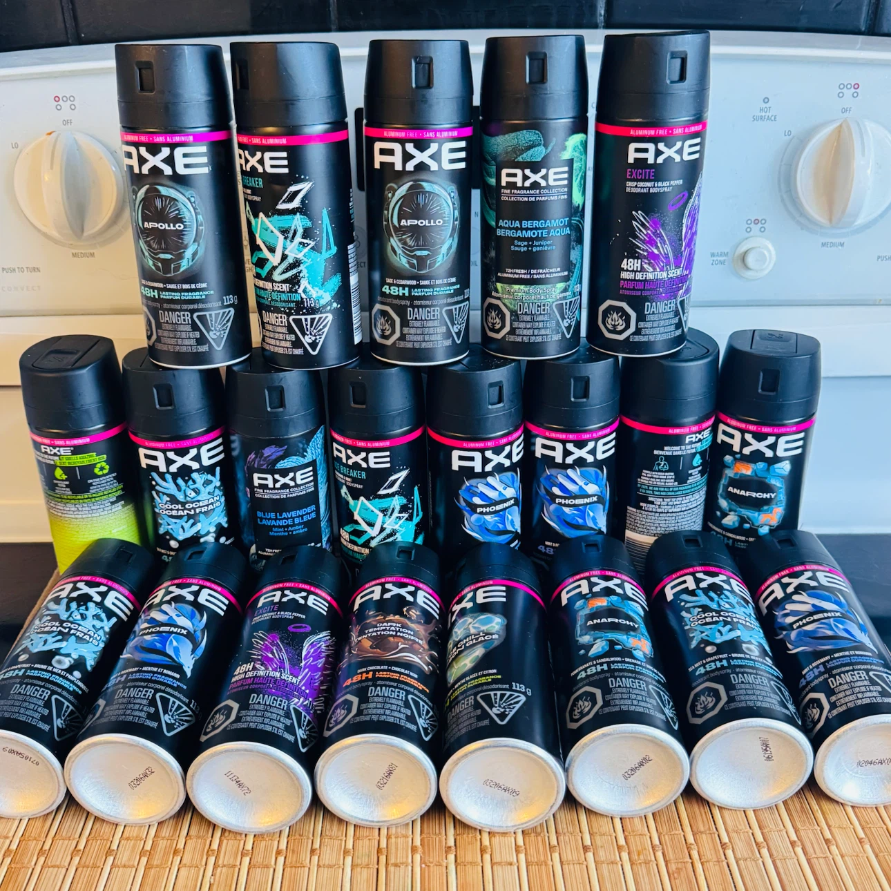 Brand new  assorted Axe Body spray .