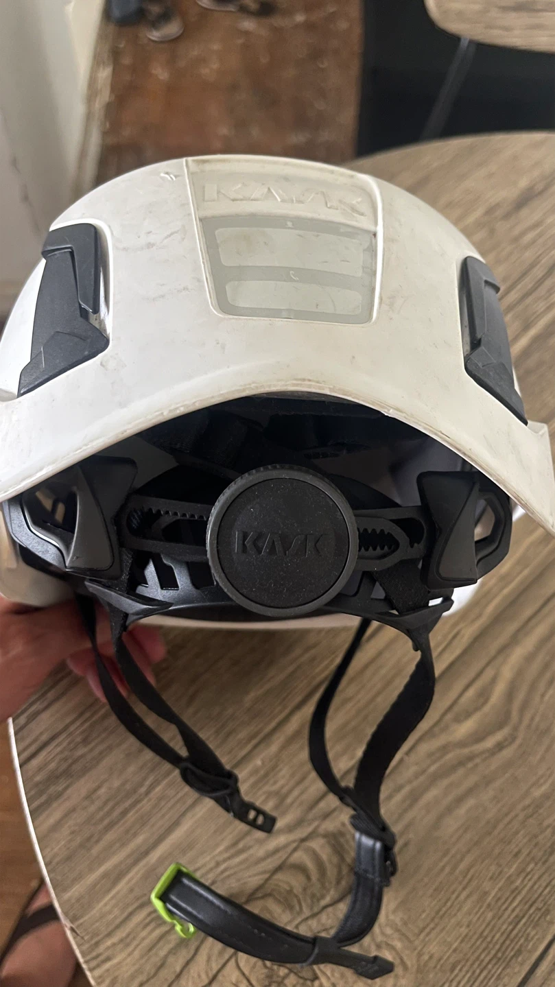 KASK White Hard Hat / Climbing Helmet