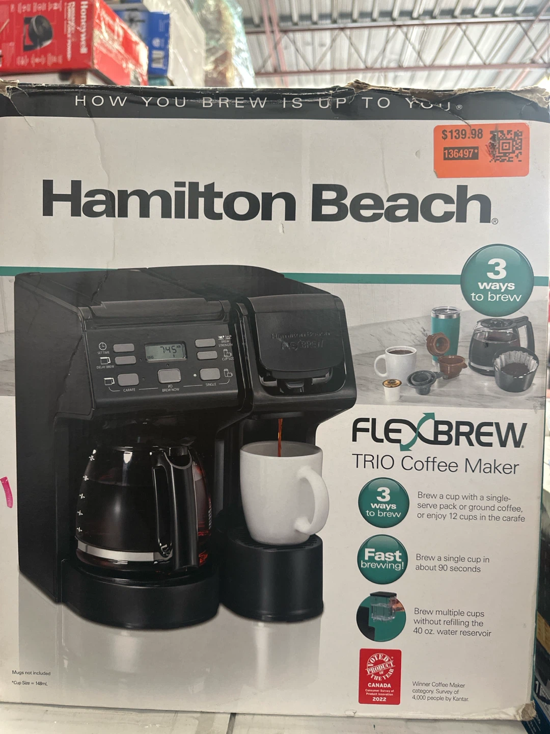 Hamilton Beach FlexBrew Trio Coffee Maker