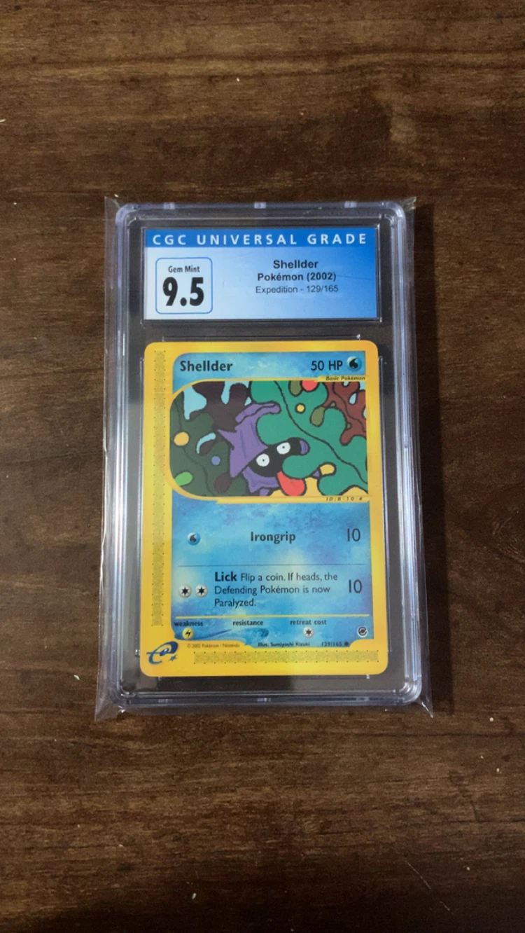 Pokemon Shellder (2002) CGC Gem Mint 9.5