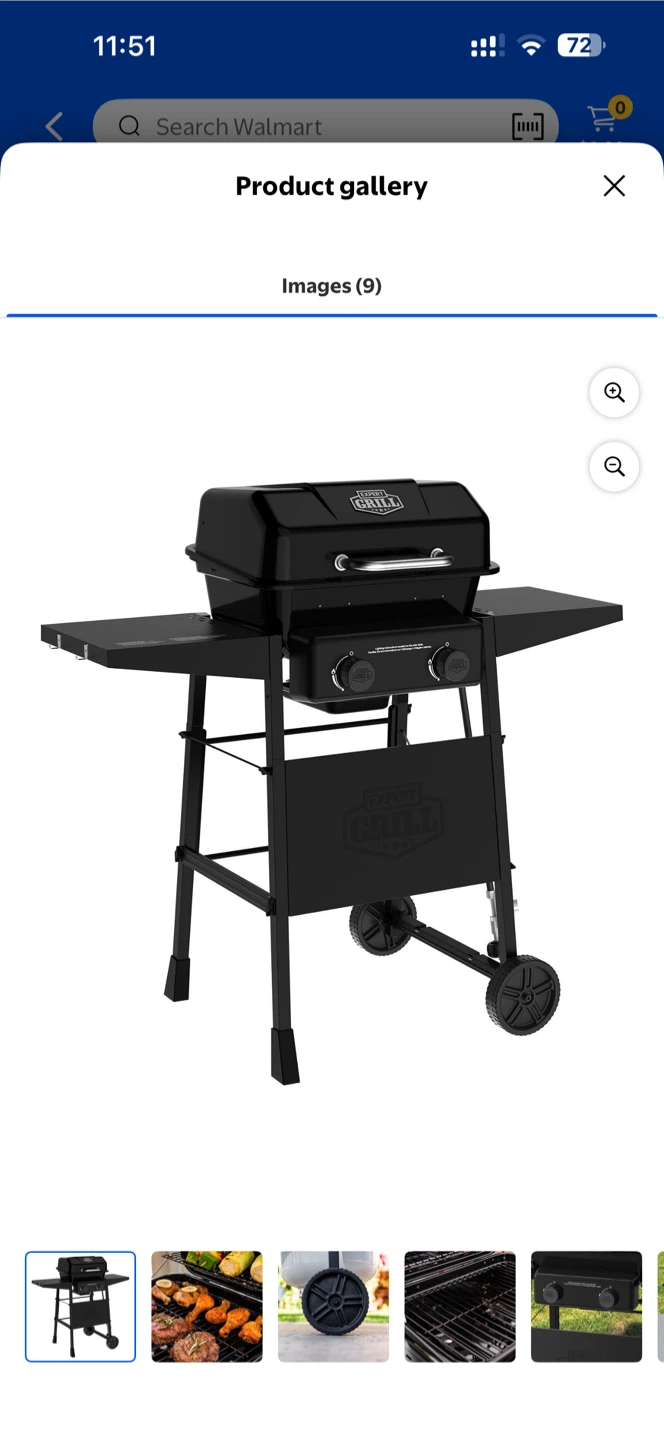 Expert Grill Portable 2 Burner Propane Gas Grill - photo 4