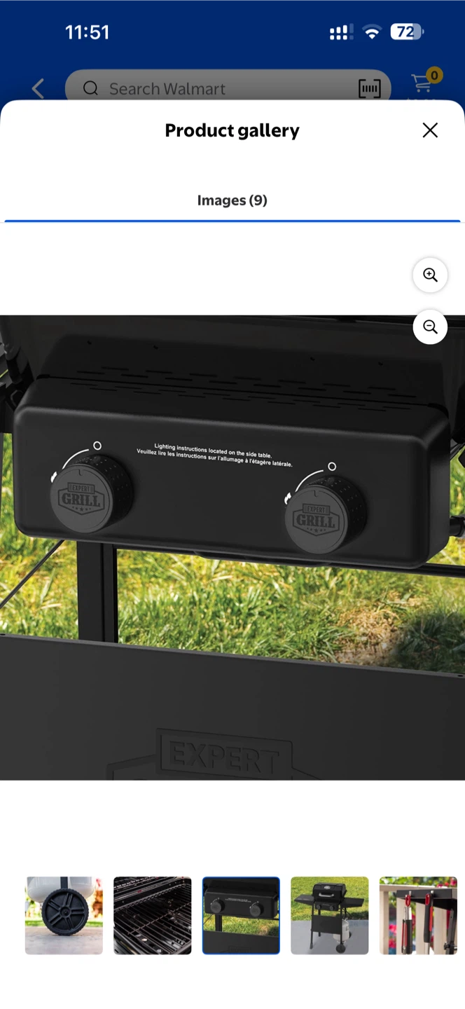 Expert Grill Portable 2 Burner Propane Gas Grill - photo 5