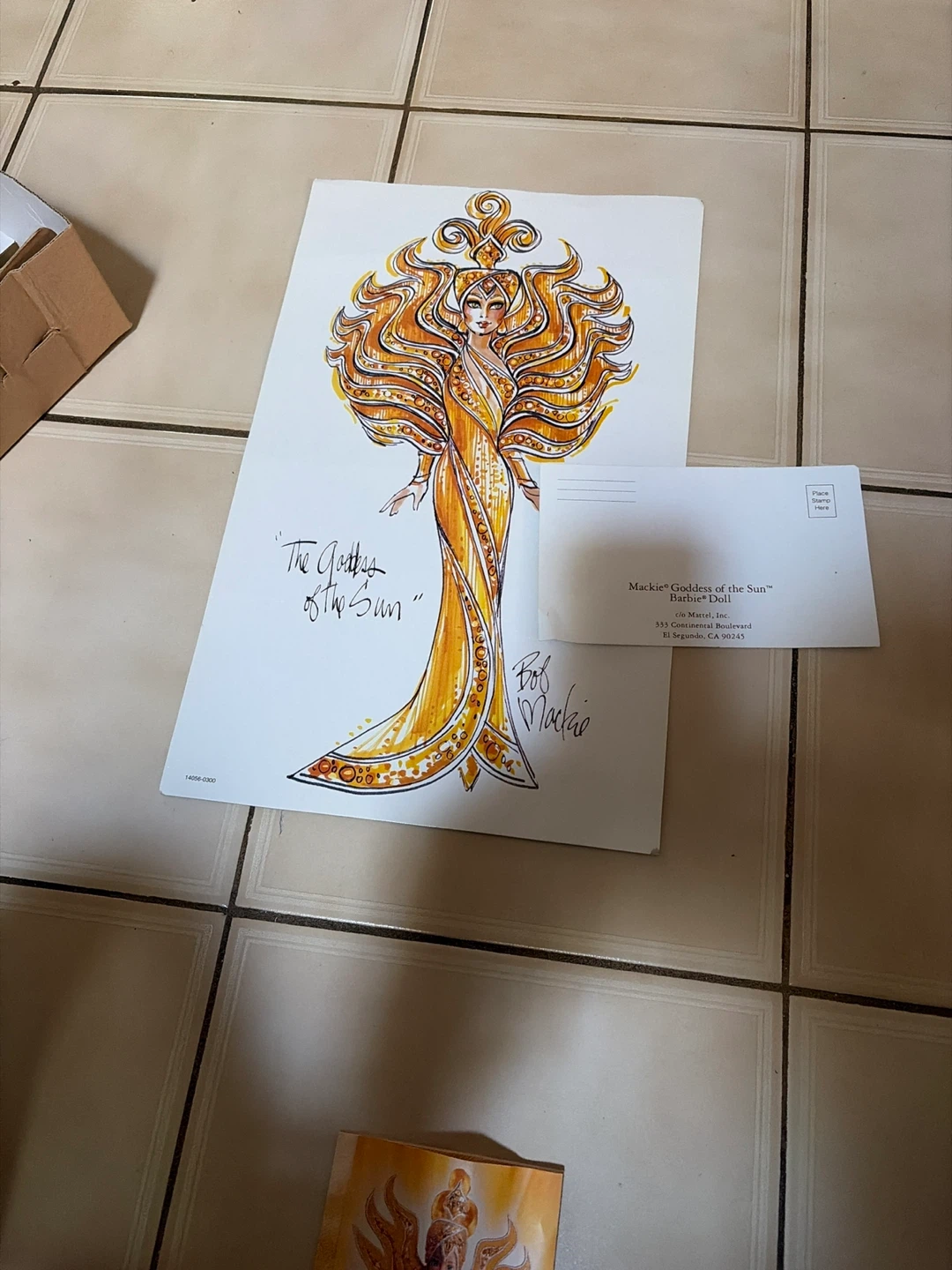 Barbie Goddess of the Sun by Bob Mackie Collector Doll - photo 3
