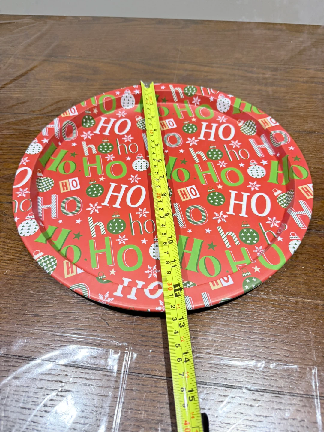 Set of 2 Round Christmas Trays - photo 3
