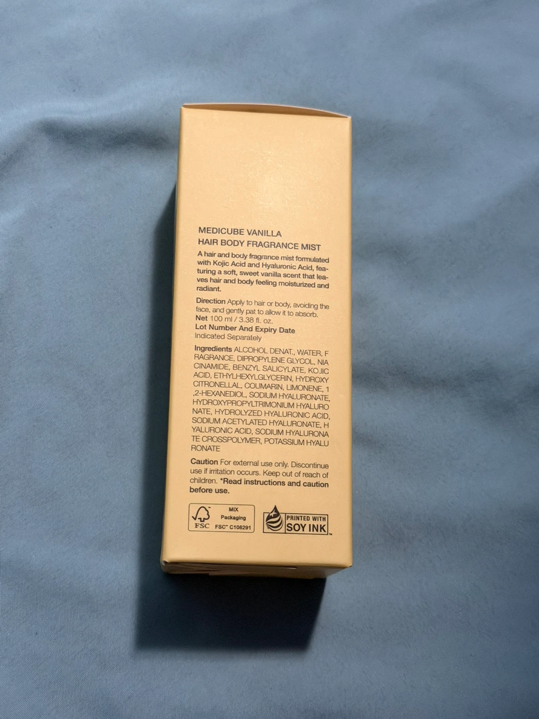 Medi-Cube Glow Vanilla Hair & Body Fragrance Mist - photo 2