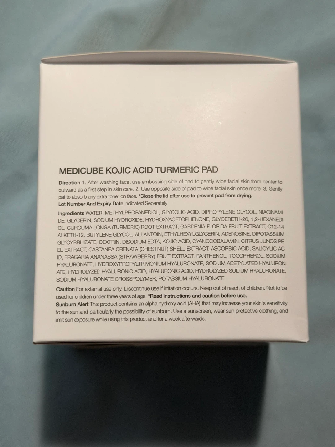 Medicube Kojic Acid Turmeric Pads - photo 2
