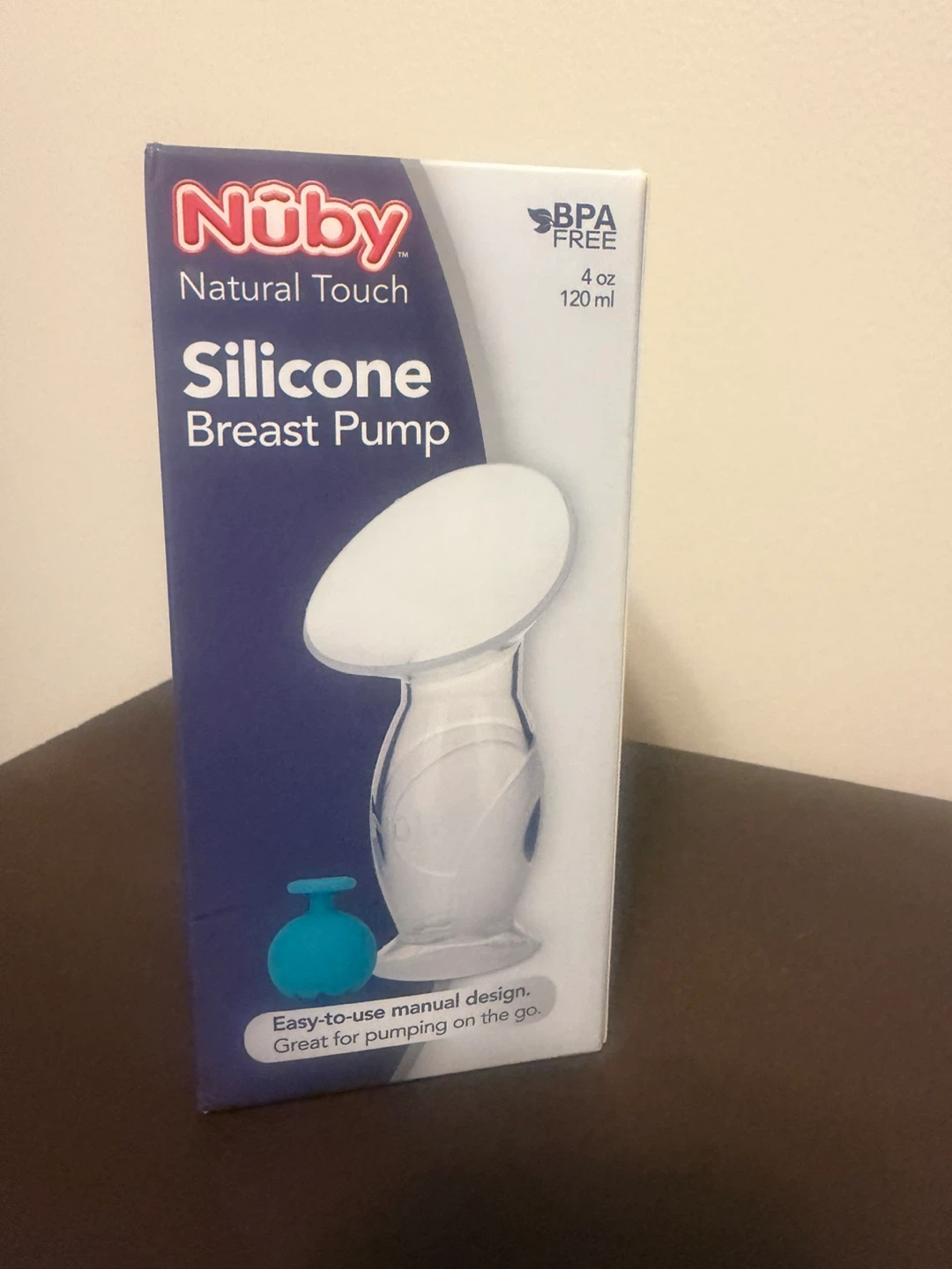 Nuby Natural Touch Silicone Breast Pump 4 oz - photo 2