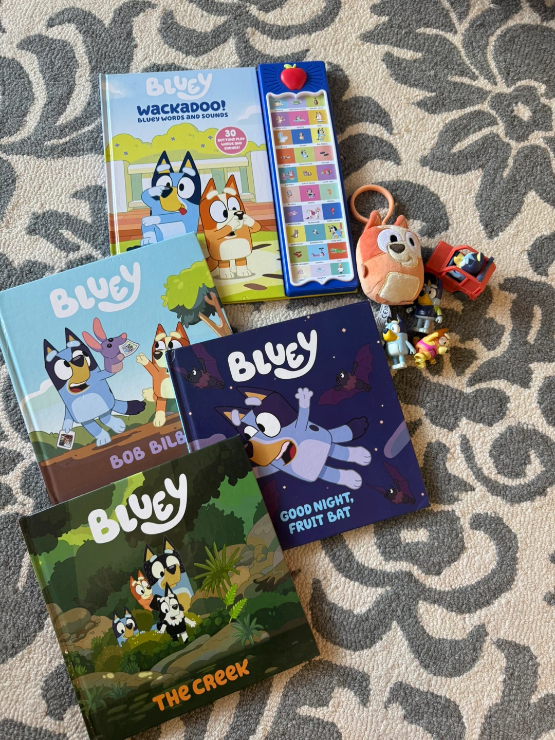 Bluey Books and Toys Set