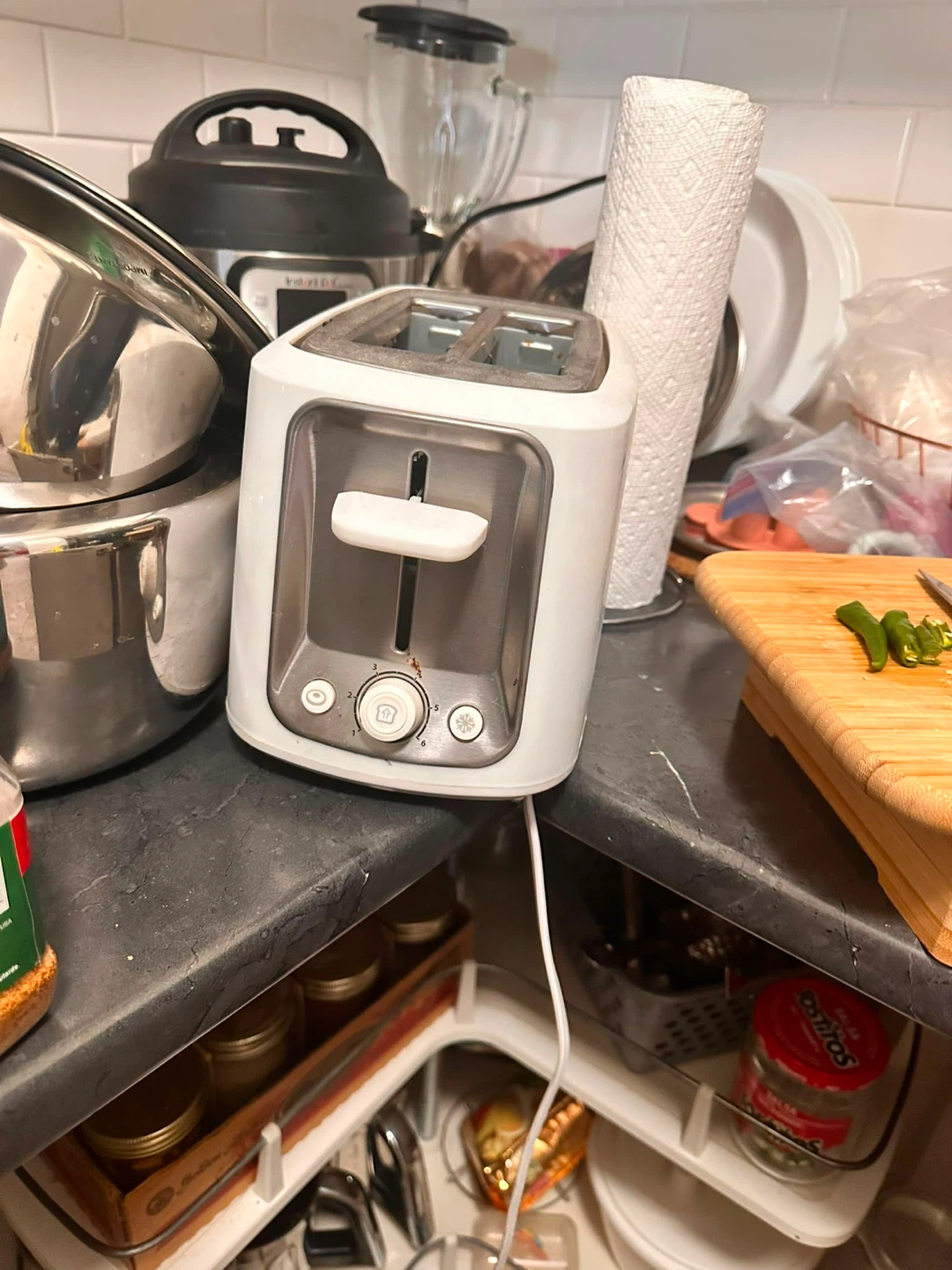 White 2-Slice Toaster