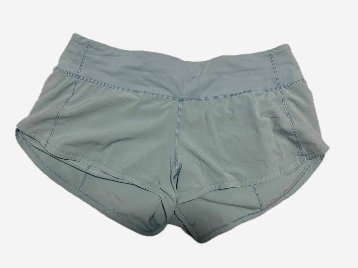 Light blue Lululemon Running Shorts Size 6