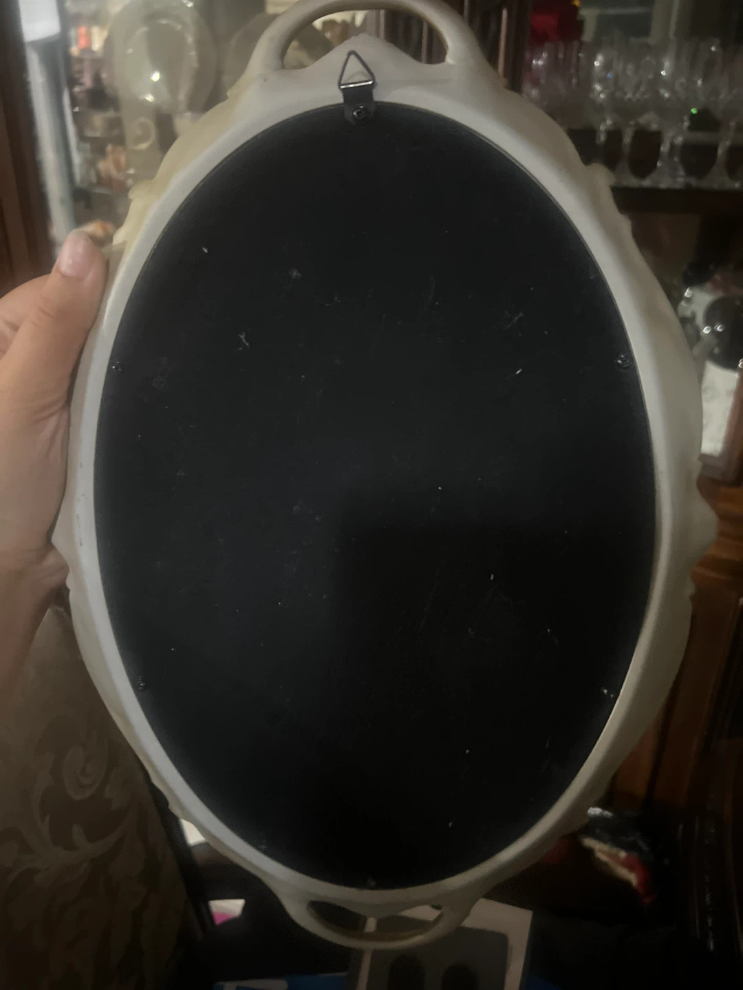 Ornate Gold Oval Wall Mirror - photo 3