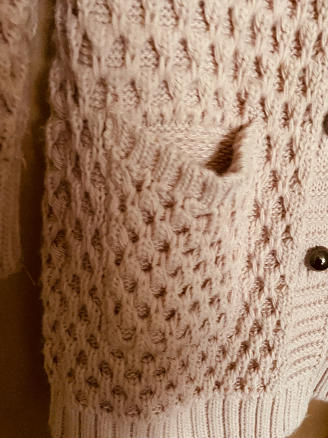 AVORWE Pink Knit Cardigan Coat with Hood - photo 3