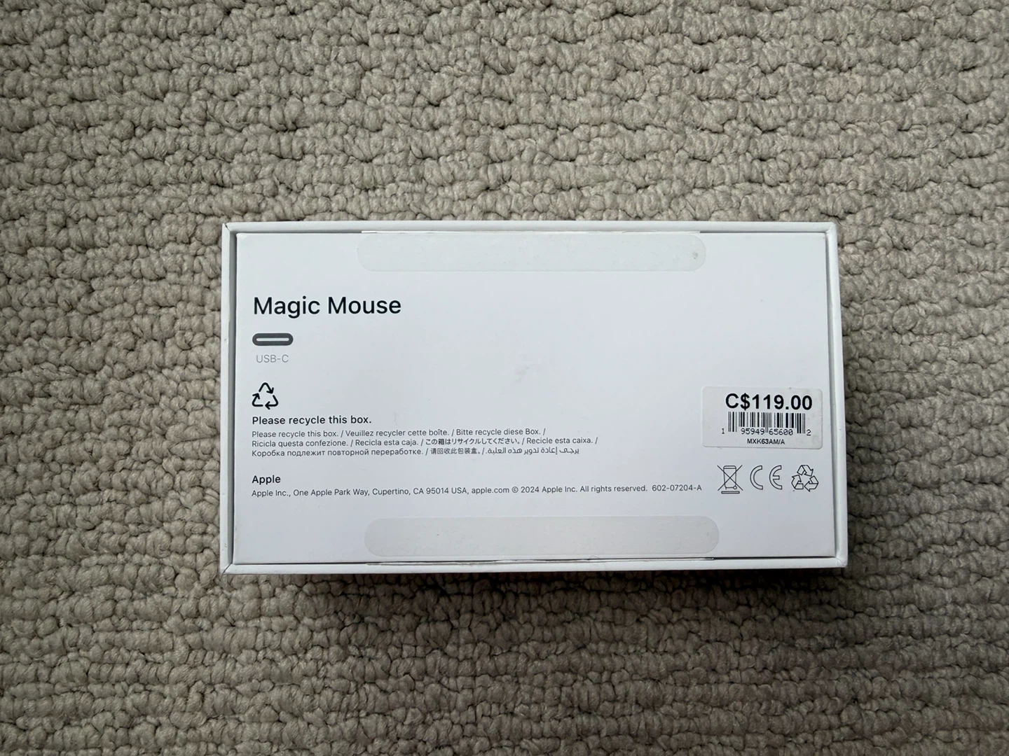 Apple Magic Mouse - Black - photo 3