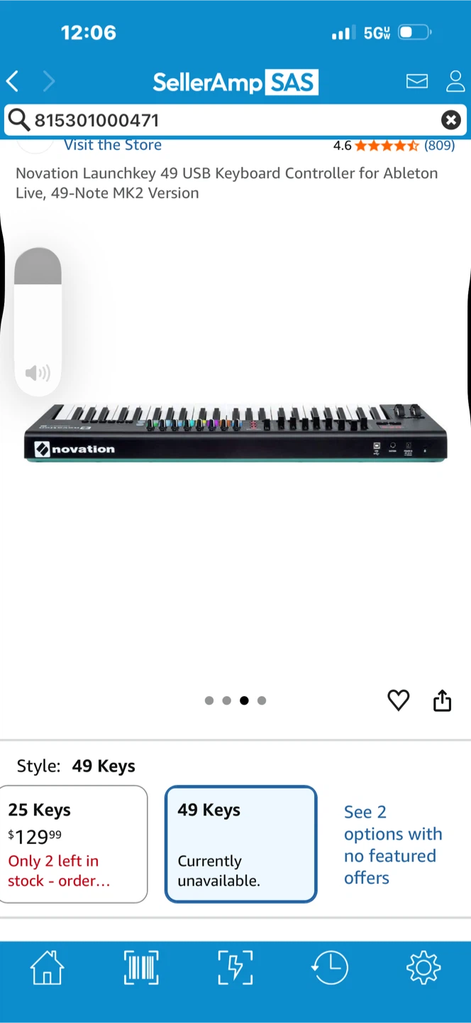 Novation Launchkey 49 MK2 USB Keyboard Controller - photo 5