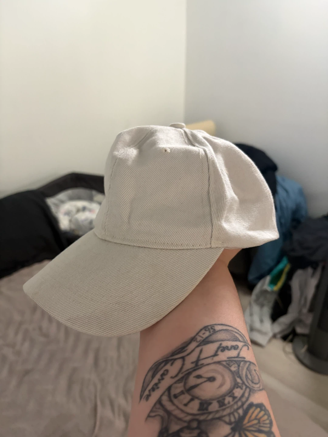 Light Beige Baseball Cap