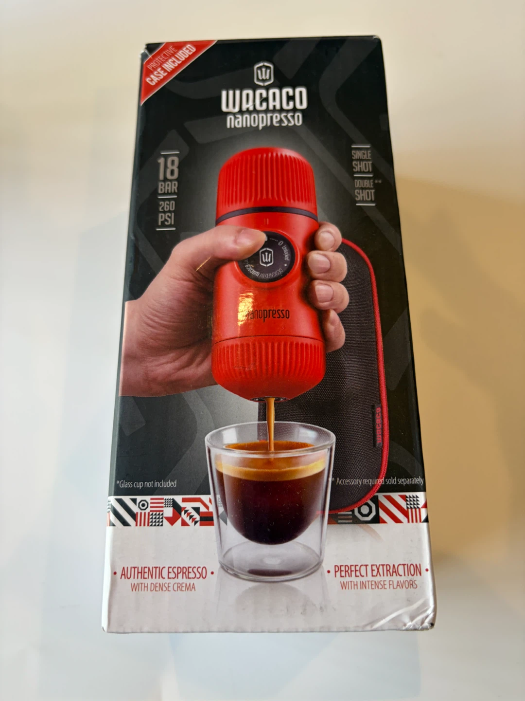 New Wacaco Nanopresso Portable Espresso Maker