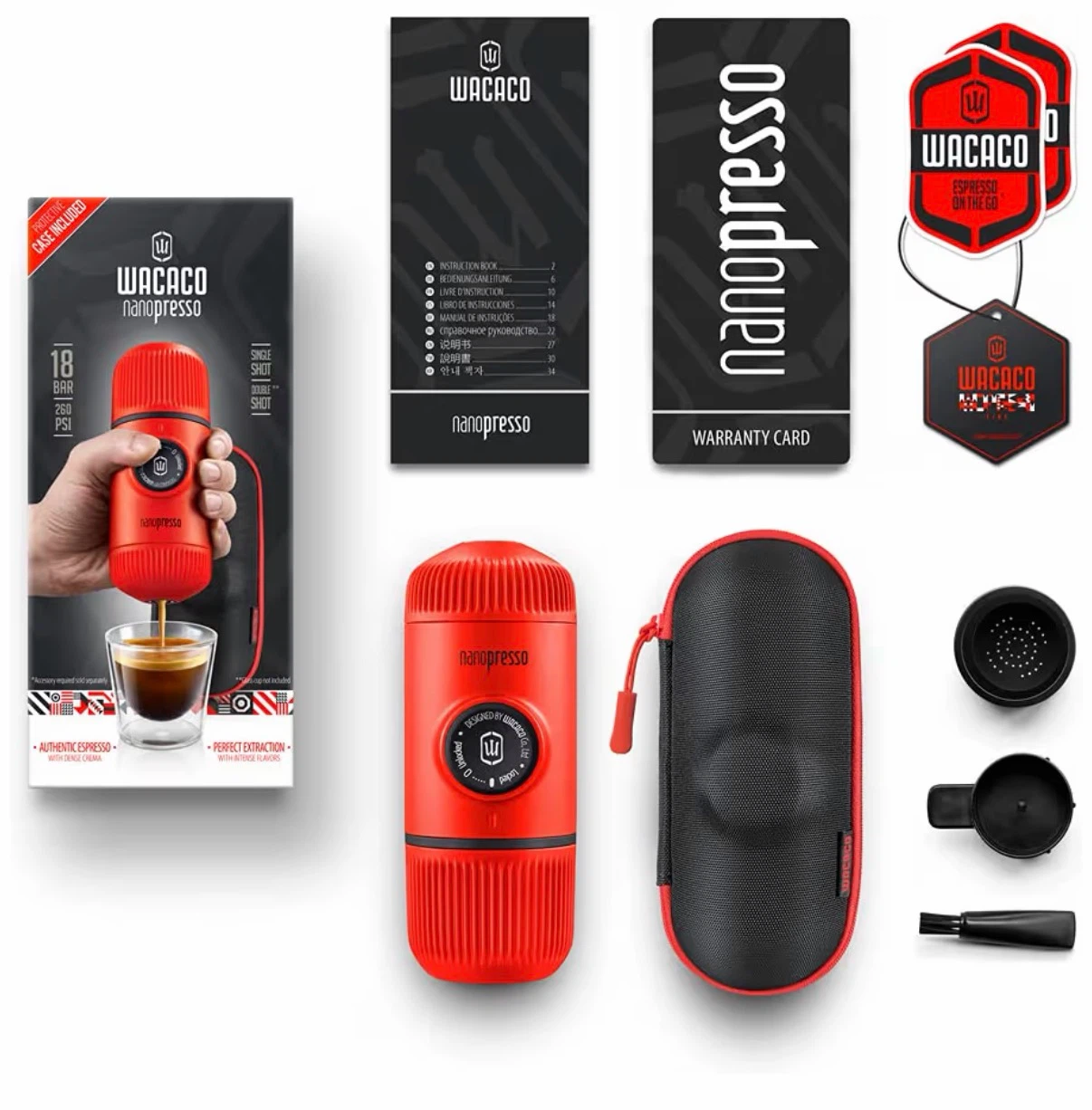New Wacaco Nanopresso Portable Espresso Maker - photo 4