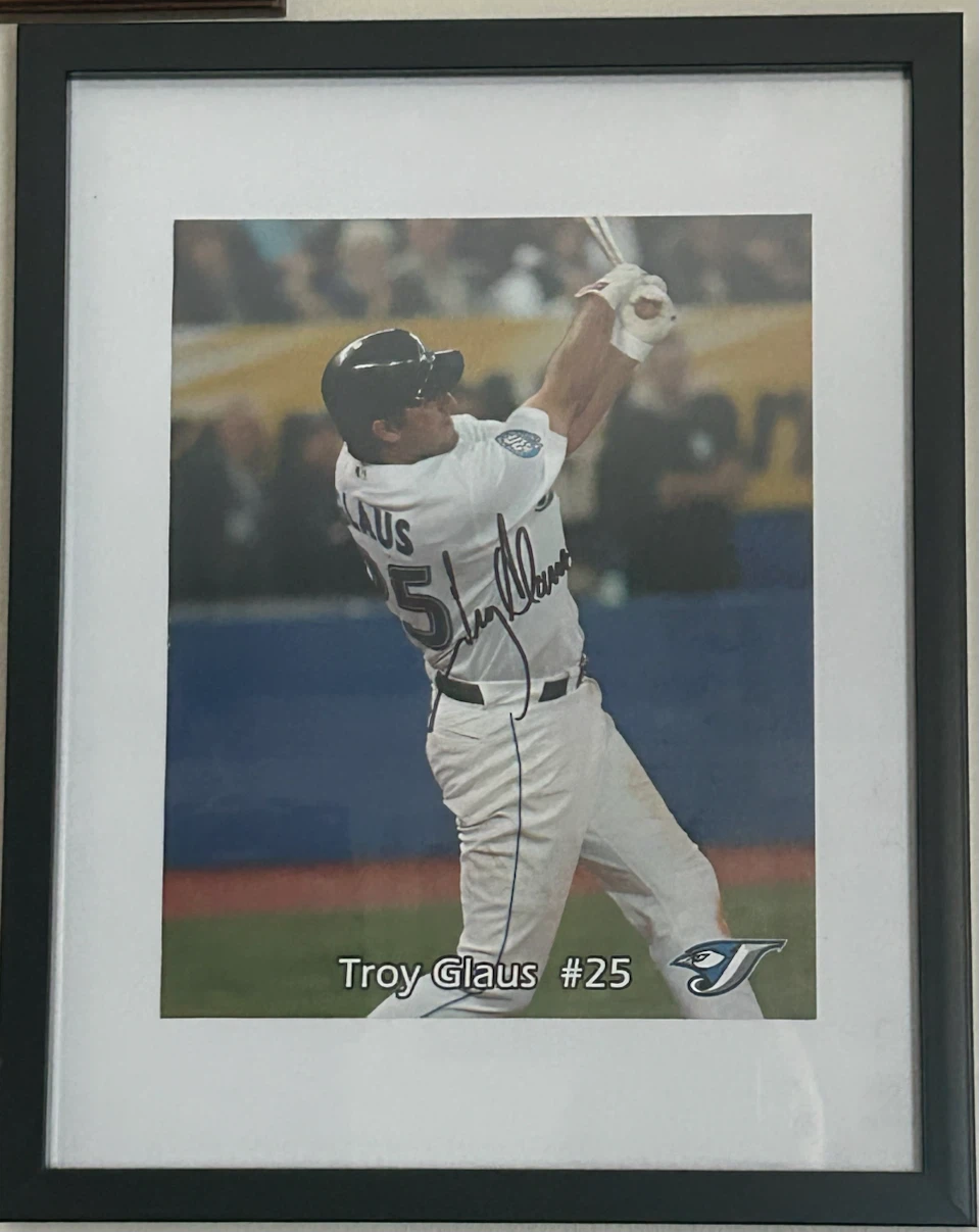 Framed Troy Glaus Autographed Photo