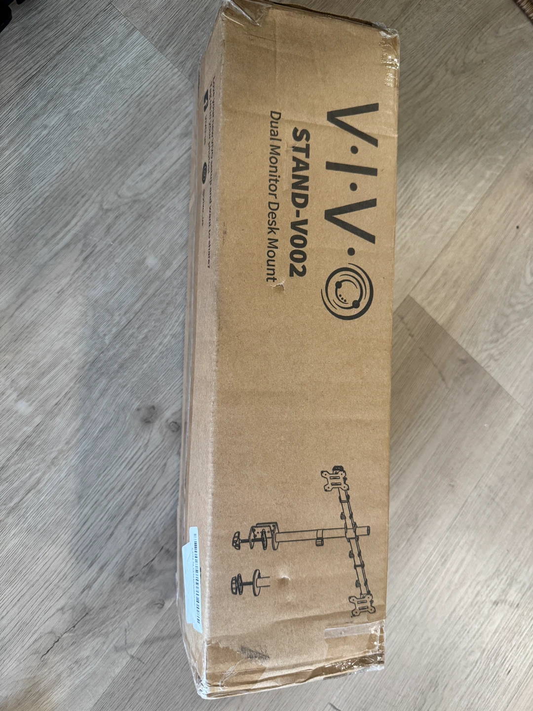 VIVO Dual Monitor Desk Mount STAND-V002