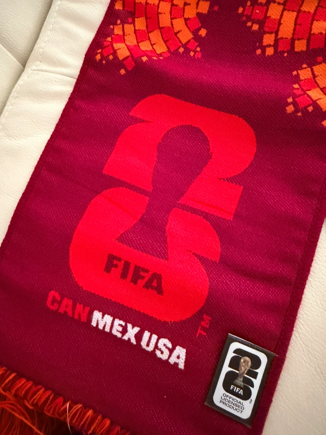 FIFA Canada Host Official Look Woven Scarf - photo 3
