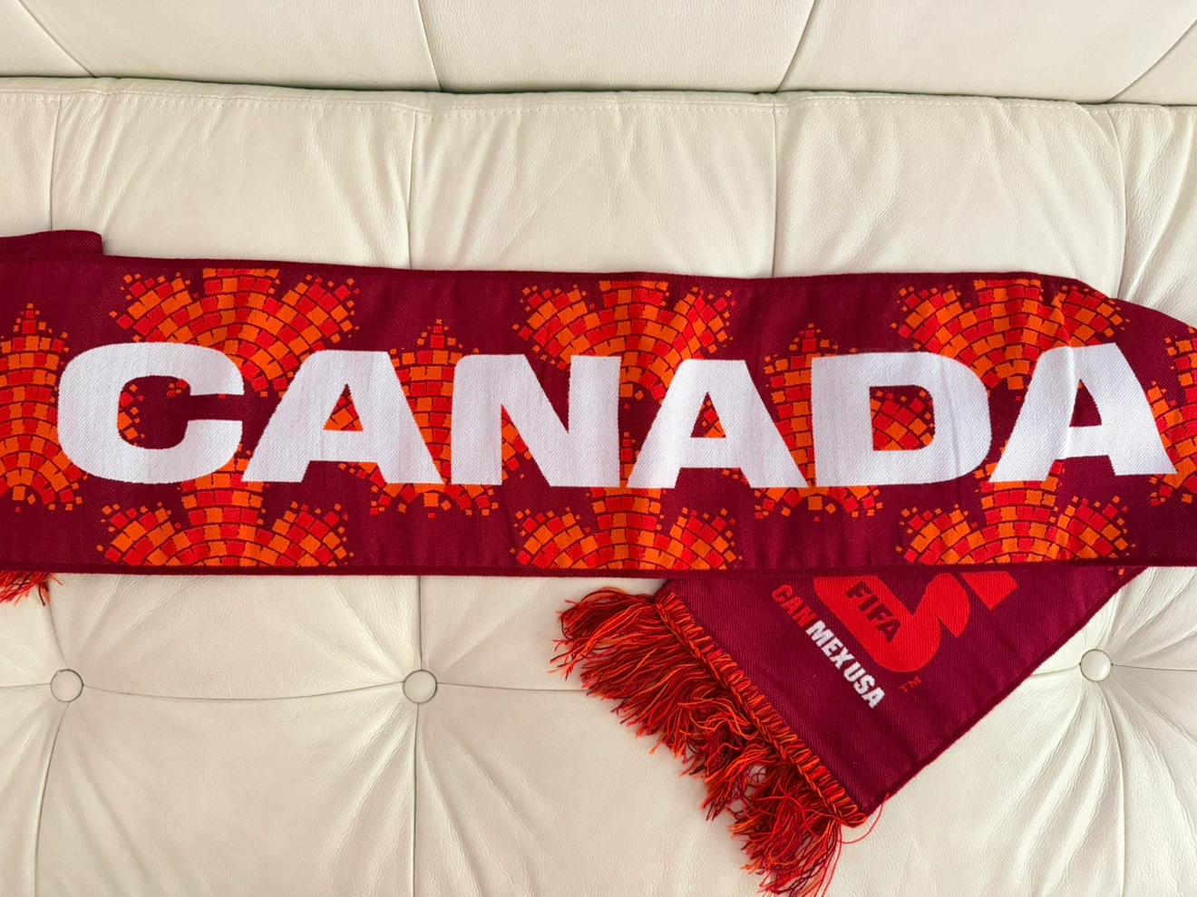 FIFA Canada Host Official Look Woven Scarf - photo 5