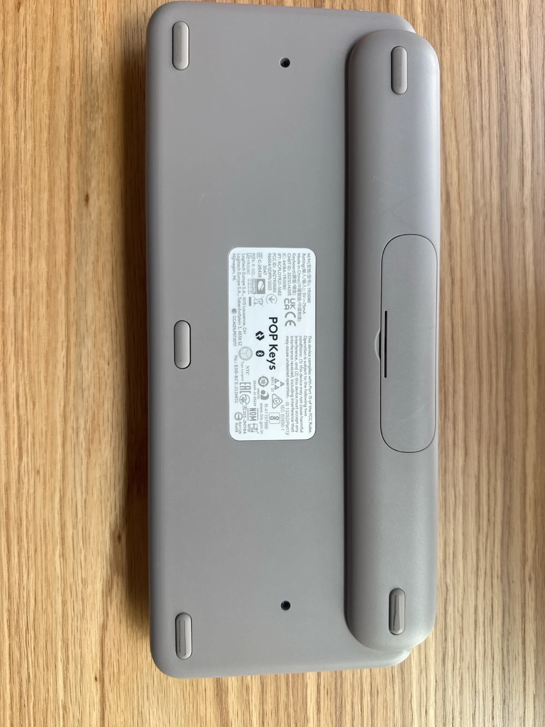 Wireless Logitech pop keys keyboard - photo 2
