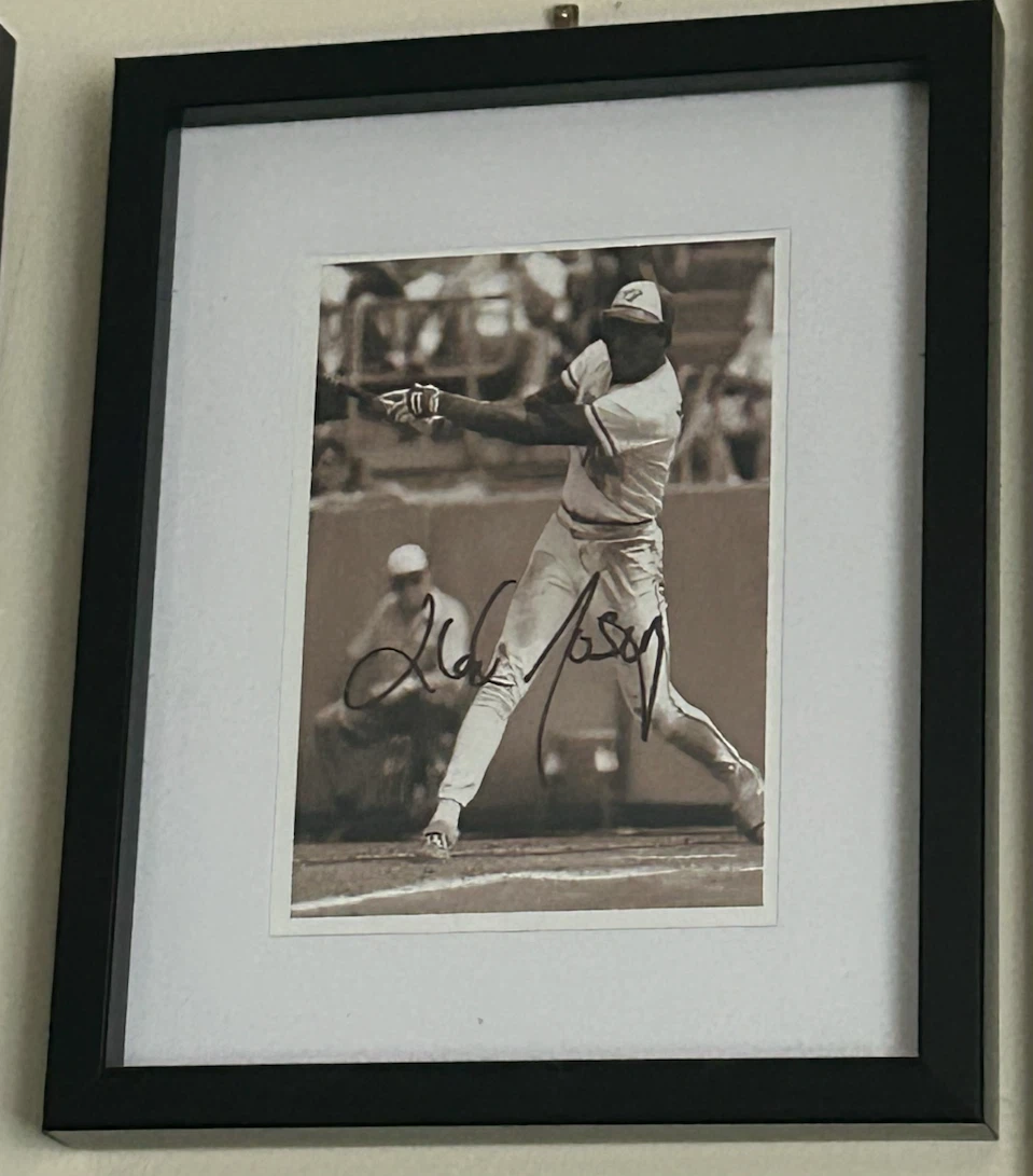 Signed Baseball Photo